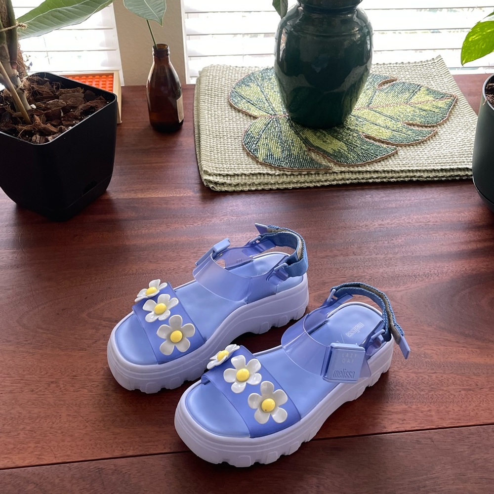 Melissa x Lazy Oaf Daisy Sandals